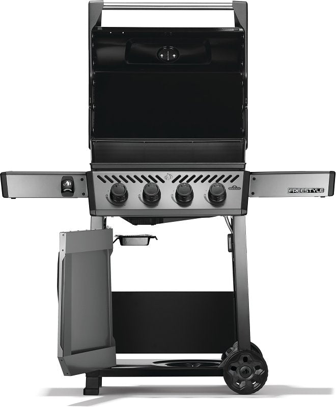 Napoleon Freestyle 425 Series F425DPGT Gas Grill, 38,000 Btu, Propane, 4-Burner, 425 sq-in Primary Cooking Surface
