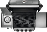 Napoleon Freestyle 425 Series F425DPGT Gas Grill, 38,000 Btu, Propane, 4-Burner, 425 sq-in Primary Cooking Surface