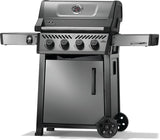 Napoleon Freestyle 425 Series F425DPGT Gas Grill, 38,000 Btu, Propane, 4-Burner, 425 sq-in Primary Cooking Surface