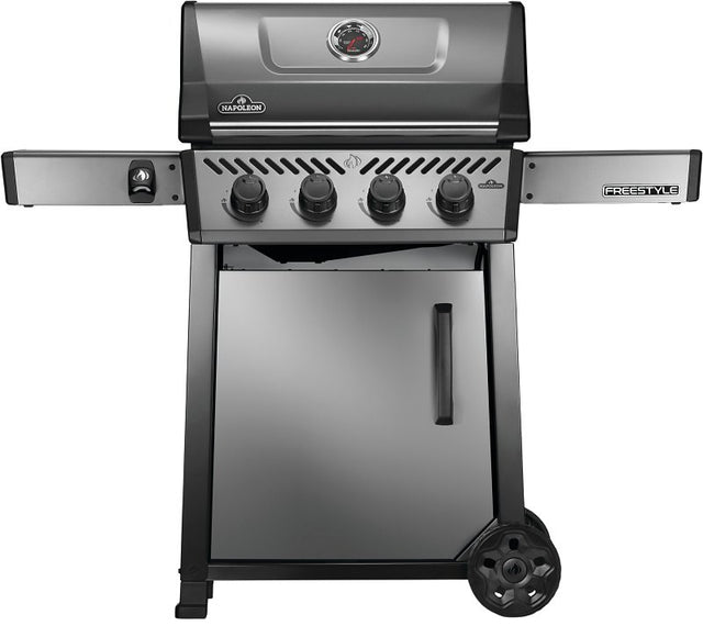 Napoleon Freestyle 425 Series F425DPGT Gas Grill, 38,000 Btu, Propane, 4-Burner, 425 sq-in Primary Cooking Surface