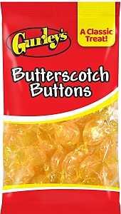 Gurley's 743773 Candy, Butterscotch Button, 6 oz, Pack of 12