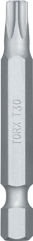 DEWALT DW2670 Power Screwdriver Bit, #30 Drive, Torx Drive, 1/4 in Shank, Hex Shank, 2 in L, Alloy Steel