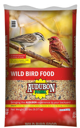 Audubon Park 15529 Blend with Millet and Sunflower Seed Wild Bird Food, 20 lb