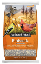 Feathered Friend Birdsnack Series 14391 Sunflower Seed Birdsnack, 20 lb Bag