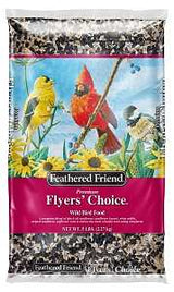 Feathered Friend Flyers' Choice 14398 Safflower Seed Wild Bird Food, 5 lb, Premium, Blended, Bag