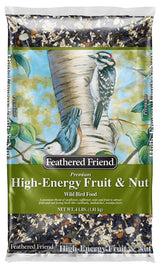 Feathered Friend 14392 Safflower Seed Fruit and Nut Wild Bird Food, 4 lb, Premium, Blended, Bag