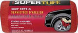 Trimaco SuperTuff 32006 Shop Towel, 14 x 14 in, Red