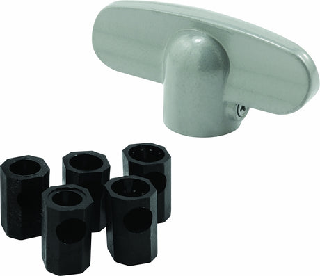 Prime-Line H 3885 Window Handle, Silver, Zinc