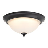 Boston Harbor OG24003 Ceiling Light, LED Lamp, Matte Black Fixture
