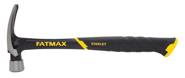 STANLEY FMHT51305 Framing Hammer, 14 oz Head, Rip Claw, Smooth Head, Steel Head, 14-1/4 in OAL