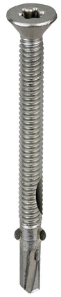 Acorn S-WM14314G250 Screw, #14 Thread, Star Drive, Self-Tapping, Winged Point, Galvanized Steel, 250/BAG