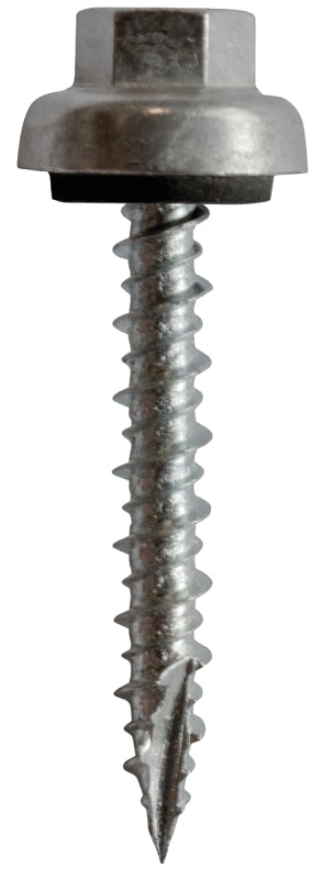 Acorn SB-MW15Z250 Screw, #9 Thread, High-Low, Twin Lead Thread, Self-Tapping Point, Steel