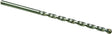 Irwin 326008 Rotary Hammer Drill Bit, 5/16 in Dia, 4-3/4 in OAL, Percussion, Twist Flute, 2-Flute, 5/16 in Dia Shank