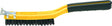 ALLWAY SB319 Wire Brush, Carbon Steel Bristle, Foam Handle, Soft-Grip Handle