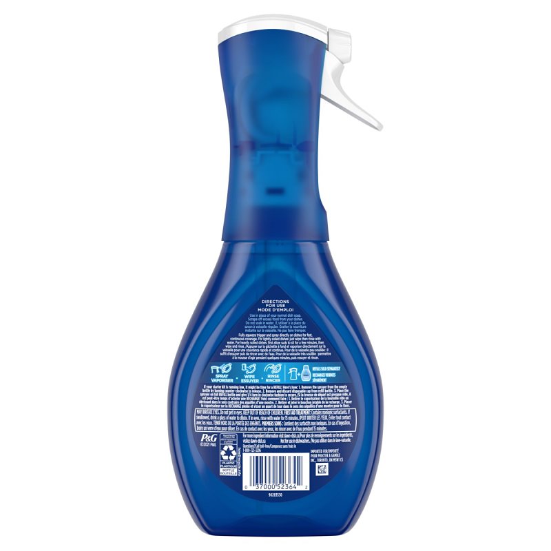 Dawn Platinum 52364 Dish Soap Spray, 16 oz Bottle, Liquid, Fresh, Colorless