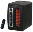 Comfort Glow Tabletop Infrared Quartz Heater, 15 A, 120 V, 1500 W, 5120 Btu, 1000 sq-ft Heating Area, Remote Control