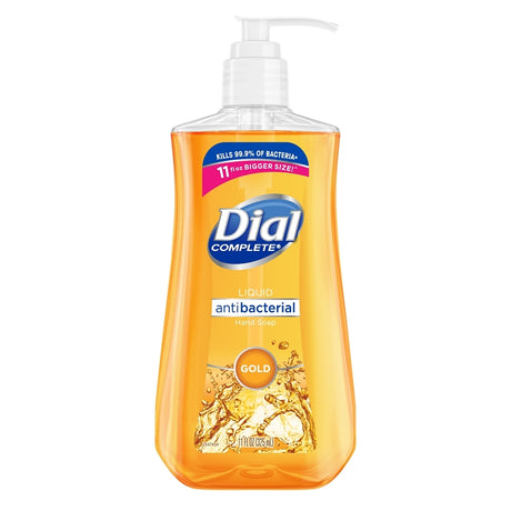 Dial Complete 2896077 Antibacterial Hand Soap, Liquid, Gold, Neutral, 11 oz
