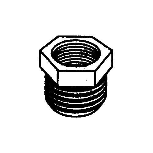 Hex Bushing 1X3/4
