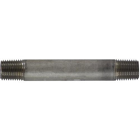 60042 304 Stainless Steel Nipple, 3/8″ x 2″