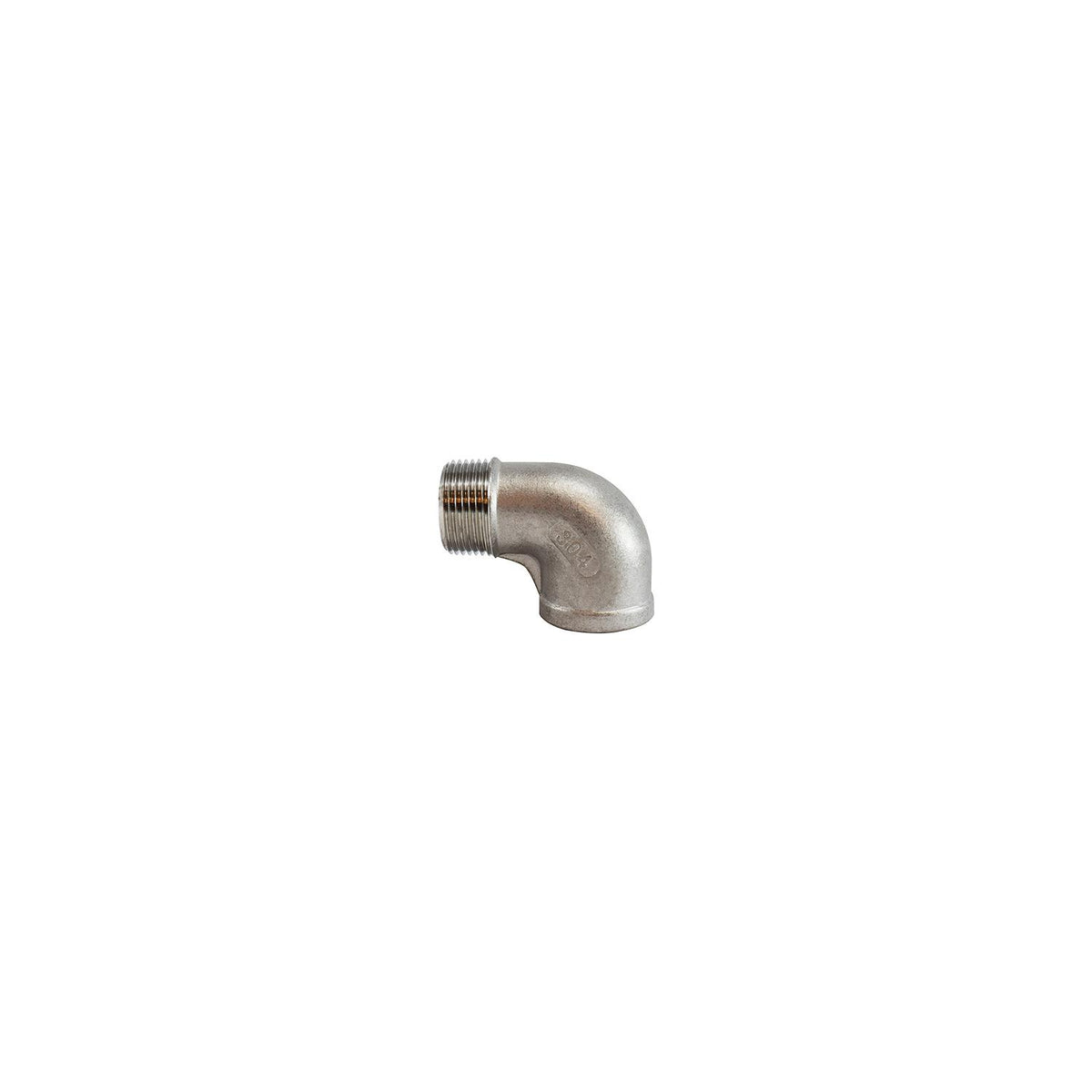 64161 304 Stainless Steel 90° Street Elbow, 1/4″
