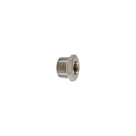 64513 304 Stainless Steel Hex Bushing, 1″ x 3/4″
