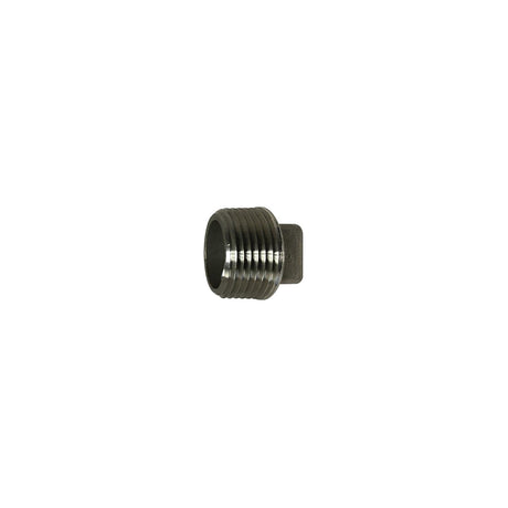 3/4 304 SOLID PLUG SS