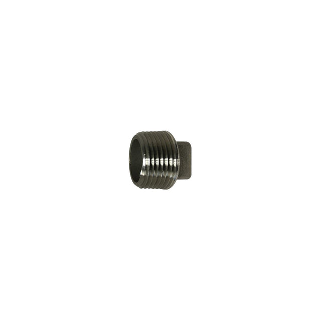3/4 304 SOLID PLUG SS