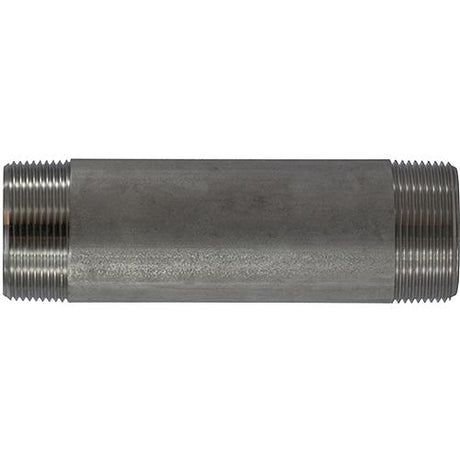 70140 316 Stainless Steel Nipple, 1-1/2″ x Close