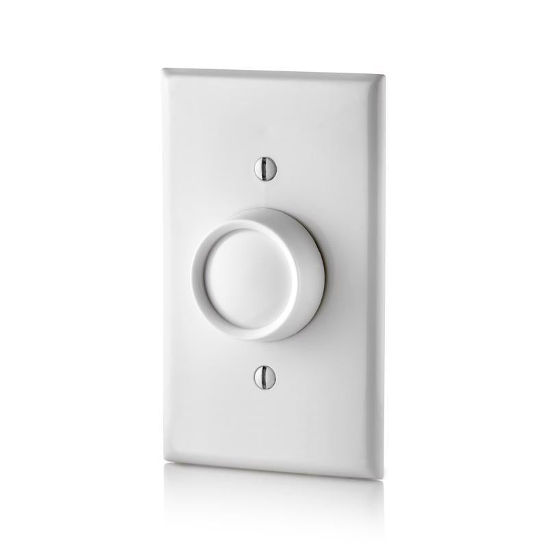 Leviton Trimatron Light Almond & White 600 W Rotary Dimmer Knob 1 pk