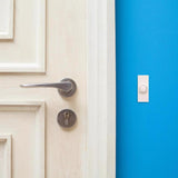 Heath Zenith White Plastic Wireless Pushbutton Doorbell
