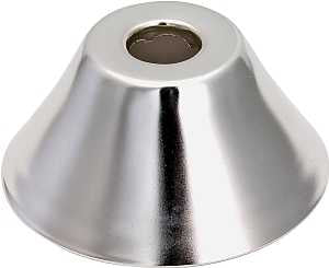 Plumb Pak PP99PC Bath Flange, 3-3/4 in OD, For: 5/8 in Pipes, Copper, Chrome