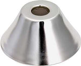 Plumb Pak PP99PC Bath Flange, 3-3/4 in OD, For: 5/8 in Pipes, Copper, Chrome