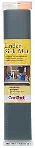 Con-Tact KTCH-CUSM02-06 Woven Undersink Mat, Non-Adhesive, Graphite