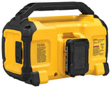 DEWALT 12V/20V MAX Series DCR010 Bluetooth Speaker, Tool Only, 12/20 V, Bluetooth, 15 hr Battery Life