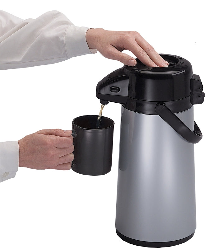 Thermos PP1920TRI2 Pump Pot, 2 qt Capacity, Stainless Steel