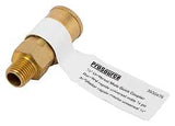 ProSource ATA-056 Universal Quick Coupler, 1/4 in, Female, Brass, Pack of 25