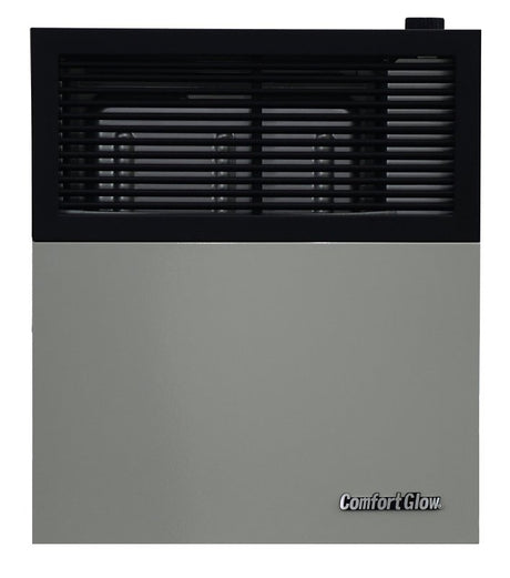 Comfort Glow DVP11 Direct Vent Wall Heater, LP, 11,000 Btu/h BTU, 350 sq-ft Heating Area, 70 % Efficiency, Black/Gray