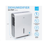 Perfect Aire 3000 sq ft 35 pt Dehumidifier