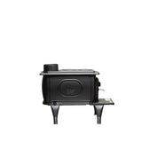 US Stove Log Wood EPA Certified 900 sq ft Vintage Wood Burning Stove