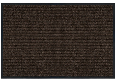 Multy Home MT1006503 Carpet Runner, 4 ft L, 3 ft W, Polyester/Vinyl Rug, Tan