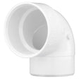 Charlotte Pipe Schedule 40 1-1/2 in. Hub X 1-1/2 in. D Spigot PVC Elbow 1 pk