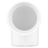 Charlotte Pipe Schedule 40 1-1/2 in. Hub X 1-1/2 in. D Spigot PVC Elbow 1 pk