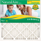 NaturalAire 21 in. W X 22 in. H X 1 in. D Pleated 8 MERV Pleated Air Filter 1 pk, Pack of 12