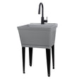Tehila 22.875 in. W X 23.5 in. D Freestanding Plastic Laundry Tub