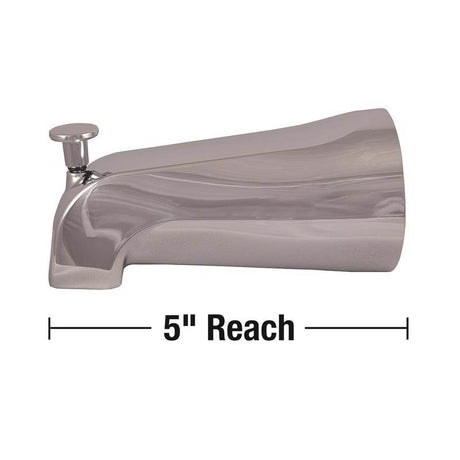 Ace Chrome Diverter Tub Spout