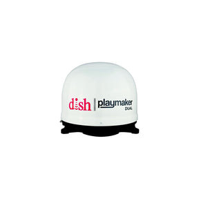 Winegard PL8000 White Dish Playmaker Dual Portable Satellite RV TV Antenna w/o Receiver