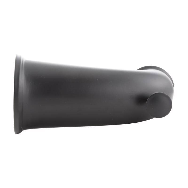 Danco Tub Spout Universal 6.0 in. L X 3.07 in. W X 3.07 in. H Black Metal 1 pc