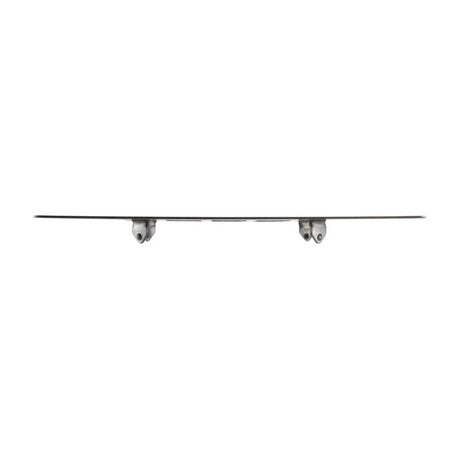 Danco 4-1/4 in. Brushed Nickel Square Stainless Steel Drain Cover