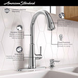 American Standard Maven One Handle Stainless Steel Pull-Down Kitchen Faucet