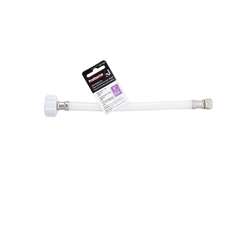 9IN TOILET SUPPLY LINE 3/8 COM